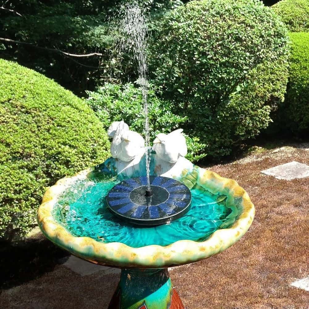 SolarSpritz® | Solar Garden Fountain